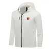 Turin F.C. Vestes d'automne pour hommes, manteau chaud, loisirs, jogging en plein air, sweat-shirt à capuche, fermeture éclair complète, manches longues, veste de sport décontractée