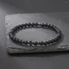 Bedelarmbanden mannen armband 4 mm turquoise lava hematiet steen kruis rijst kralen brazalete homme vriendje cadeau pulsera hombre