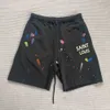 Saint American Graffiti Speckle Pantaloncini Summer Loose Casual Large Sport Capris Men's Trendy Brand{category}