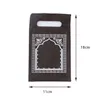 Ковры мусульманский молитвенный коврик Ислам Портативный поклонение для путешествий коврик