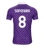 24 25 Fiorentina Soccer Jerseys J. Ikone 2024 2025 Castrovilli Erick Florence Jersey Acf Jovic A.