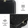 Cosmetic Bags Women LED Light Bag Mirror Case Travel Vanity Large Capacity Portable Makeup For