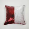 26 colors Sequins Mermaid Pillow Case Throw Cushion Cover 40*40cm Home Sofa Pillowcase