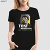 Koszulki męskie Kawałki I Am Toni Morrison Vintage T-shirt 2019 Men-Women Black S-5xl Vintage Tee Shirt L230520 L230520