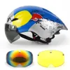 Cycling Helmets helmet Outdoor sports aero tt Time trial Road bike helmets Riding red MTB mountain Bicycle equipment 230525