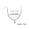 Anklets Summer Blue Beads Pineapple For Women Female Sandals Foot Jewelry Mtilayer Ankle Bracelets Leg Chain Drop Delivery Dhr71
