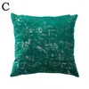 Kuddefodral Solid Color Velvet Cushion Cover Pudow Case Dekorativ soffa Kasta sängbil Heminredning 45