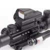 C4-12X50 EG mit Holographische 4 Absehen Anblick Rot Laser Jagd Airsofts Zielfernrohr Taktische Rot Grün Dot Laser Anblick