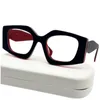 2023 التصميم الفردي PR56 نظارات اللوح الإطار للرجال النساء 50-21-145 شكل غير منتظم غريمة كاملة للوصفات الطبية نظارات نظارات العين