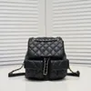 Luksusowy projektant plecaku CC Backpack Caviar torebka torebka luksusowa torba na ramię designerka crossbody torba Kobiet portfelowy projektant projektant mini torebka plecakowa torebka
