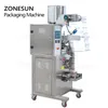 ZONESUN Intelligente Granulaire Materiaal Vulling Sluitmachine voor Koffie Soja Zonnebloempitten Verpakking van Platte Kussen Zakken