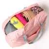 Bolsas de armazenamento 1pcs Men's Universal Foldable Travel Bag portátil Mandelador de bagagem de mão Organizador de roupas de ginástica