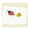 Épingles Broches Drapeau Américain Épinglette États-Unis Usa Chapeau Cravate Tack Badge Pins Mini Pour Vêtements Sacs Décoration En Gros Drop Del Dhjcv