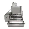 Komercyjny w pełni automatyczny maszyna do producenta pączków elektryczna 4 rzędy koła pączka Fryer maszyna 220/110 V 1800/h