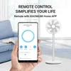 Yeni Smartmi Electric Fan 2S/3 ZLBPLDS03ZM/05ZM Portable Kablosuz Ayakta Fan Yaz için Doğal Breezes Technology