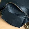 Borsa a mezzaluna Hobo Borsa a mano da donna Borsa a mano Catene Borse a tracolla a tracolla Pianura Hobos Tracolla regolabile Chiusura a cerniera Custodia Multi Clip