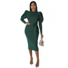 Ethnische Kleidung Frühling Frauen Bodycon Kleid Sexy Puff Sleeve Slim Party Kleider Feiern Mode Afrikanische Weibliche Abend Paket Hüfte Vestidos