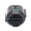 GL301-14021 KUM 14 PIN PINS Automotive Electronics Black Socket Waterproof Female Connector för GMC