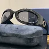 디자이너 선글라스 여성을위한 고급 스러움 보호 안경 순도 고양이 눈 디자인 UV380 알파벳 주행 여행 해변웨어 일요일 안경 상자 '' 'secj