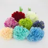 Decorative Flowers Red White Artificial Carnation For Home Decor Silk Plantas Artificiales Fake Flower Bouquet Party Bridal