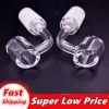 10pcs Female Male 10 14 18 Mm Quartz Nail 4mm Thick 45 90 Degrees Pure Quartz Banger Nail Domeless for Bong Smoking Pipe Accessories