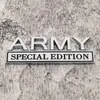 Украшение партии 1pc Army Edition Car Sticker для автозастроения 3D Emblem Emblem