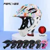 Casques de cyclisme Enfant Casque Motocross Vélo Sports de plein air Patinage Sécurité Détachable Enfant Moto Cap avec feu arrière 230525