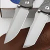 Nuovo Chris Reeve Umnumzaan Coltello chiudibile in titanio Tanto S35VN Lama in ceramica Cuscinetto da campeggio all'aperto Strumento per coltelli da caccia di sopravvivenza EDC