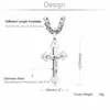 ペンダントネックレススムーズケーバーイエスクロスチョーカーネックレスファッションジュエリー父ギフト21.65 "6mmコーラーリンクビザンチンチェーンメンMN61
