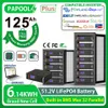 LifePO4 48V 120AHバッテリーパック6000サイクル6.14KWH 16SスマートBMS RS485 CAN PC Monitor 51.2V 100AH 200AH 10年保証EU税NO税