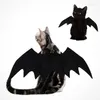 Abbigliamento per cani Black Pet Cat Bat Ghost Puppy Animal Cosplay Vestiti Ali Costume di Halloween