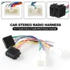 New Car Radio Wiring Harness Plug Cable Auto Stereo ISO Adapter Wiring Connector For Toyota Lexus MR2 Land Cruiser RAV4 Solara Yaris