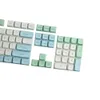 Combos xda keycaps Mint Crystal Dyesublimation PBT Key Cap para Cherry MX Gateron Switch Teclado mecânico GK61 64 87 96 108