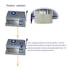 Manual Press Metal Plate Card Embosser Printer Machine 41character For Making Make Max 120mm X 100mm