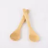 13cm Round Bamboo Wooden Spoon Soup Tea Coffee Honey spoon Spoon Stirrer Mixing Cooking Tools Catering Kitchen Utensil