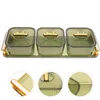 Gift Wrap Tray Boxes Reusable Nut Jar Movie Lids Containers Condiment Cookie Plates Box Treats Holder Candy Party Cookies