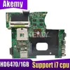 Placa -mãe Akemy K42JR Rev 4.1 MotherBoard para ASUS K42JZ K42JE K42JK X42J A42J A40J K42JY Laptop principal HD6470/1GB Support i7 CPU