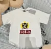 23SSボーイズガールズデザイナーTシャツTシャツTシャツ男の子CAUALレタープリントファッションベイビーチャイルドTシャツスタイリッシュなトレンディなTシャツマルチスタイル高品質