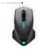 Akcesoria Dell Alienware AW610M 16000DPI Wireless Gaming Mouse 5 Speed ​​Regulacja Regulacja ładowania optycznych gier komputerowych Mysz