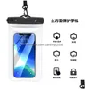 Party Favor 5 Colors Transparent Phone Waterproof Bag Mobile Bags Summer Swimming Diving Supplies With Lanyard Drop Delivery Home Ga Dhxd0