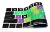 Окрытие Final Cut Pro x Hot Key Keycut Силиконовая клавиатура Клавиатура Клавиатура для MacBook Pro 13 "15" новейшие 2017/2016 с сенсорным баром