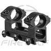 FIRE WOLF 25.4 mm 1 "Dual Ring High Profile See - through 20 mm Weaver Picatinny Rail Scope Mount Hunting Accessories