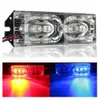 New Universal Motorcycle License Plate Light Strobe Tail Light LED Brake Light Flashing Emergency Warning Rear Stop Lamp Lighting