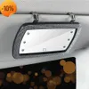 Nytt Rehinestone Car Sun Visir Makeup Mirror med LED-ljusfyllningsljus Skönhetsspegel diamant Bling Car Assessoires för tjejer