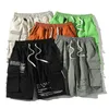 2023 Candy Colored Summer Work Shorts for Men's Fashion Casual Loose Pants