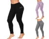 Женская фитнес -леггинга тренировок на карманных леггинсах фитнес -спортивные спортивные брюки.