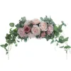 Fleurs décoratives belle guirlande artificielle porte seuil fleur mariage maison salon fête pendentif décoration murale guirlande de noël