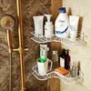 Organization PunchFree Bathroom Shelf Shower Wall Mount Shampoo Holder Storage Kitchen Organizer Shelves Rack For Bathroom Accessories