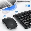 Combos ZY Electronic World Store's new wireless keyboard and mouse set is light and suitable for office work