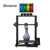Skanna zonestar 4 (3) Extruders Stor storlek 4 (3) In1out Blandning av färg hög precision upplösning enkel installation FDM 3D -skrivare DIY -kit z8p